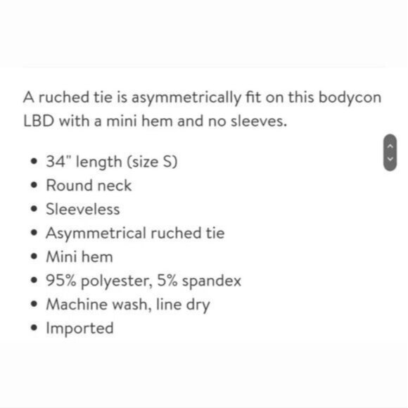 Socialite Women tank blue side ruched Dress BNWOT sz Xlarge side ruched - Picture 8 of 8